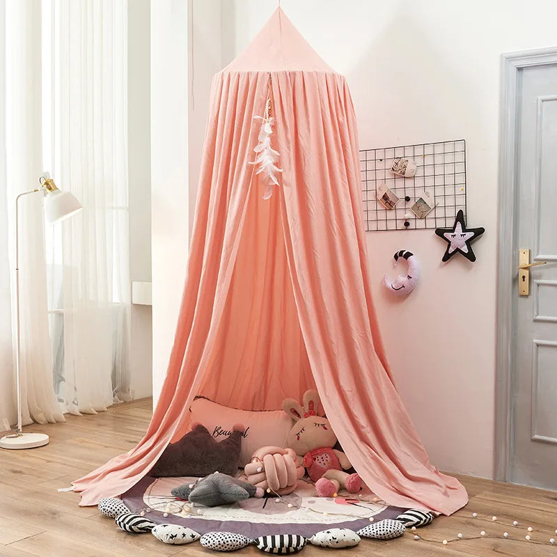 Dosel de cama infantil - Tienda decorativa princesa para bebé y niña - Rincón de lectura o juegos