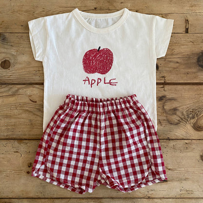 Conjunto de 2 piezas para niñas: ¡un look delicioso!