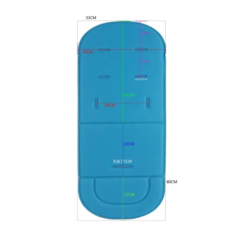 Cojín del asiento del cochecito: comodidad ante todo