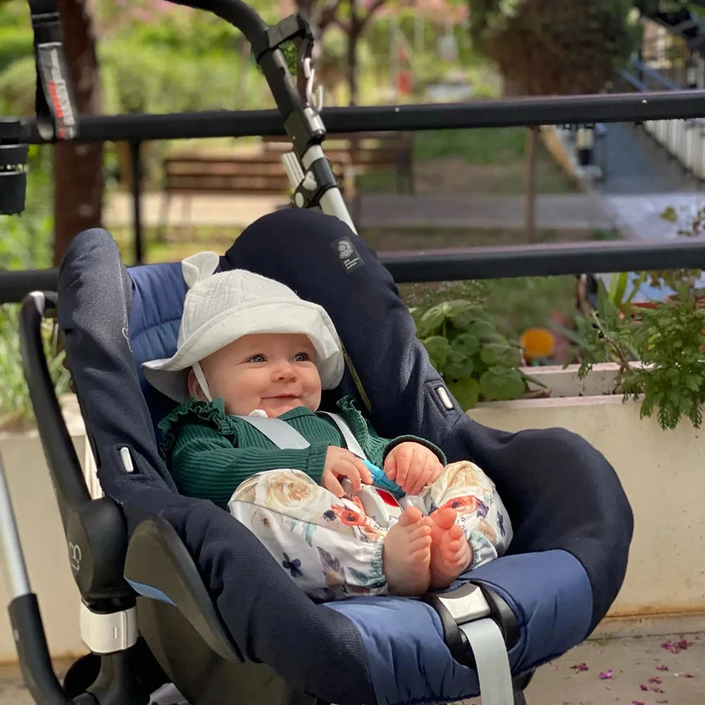 Gorro con orejeras Palma: ¡Aspecto pequeño, gran protección! (Talla única - 3 a 12 meses)