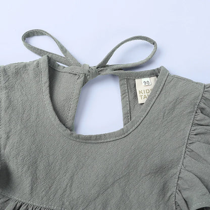 Vestido de lino para niña: el atuendo mágico para las princesas en ciernes