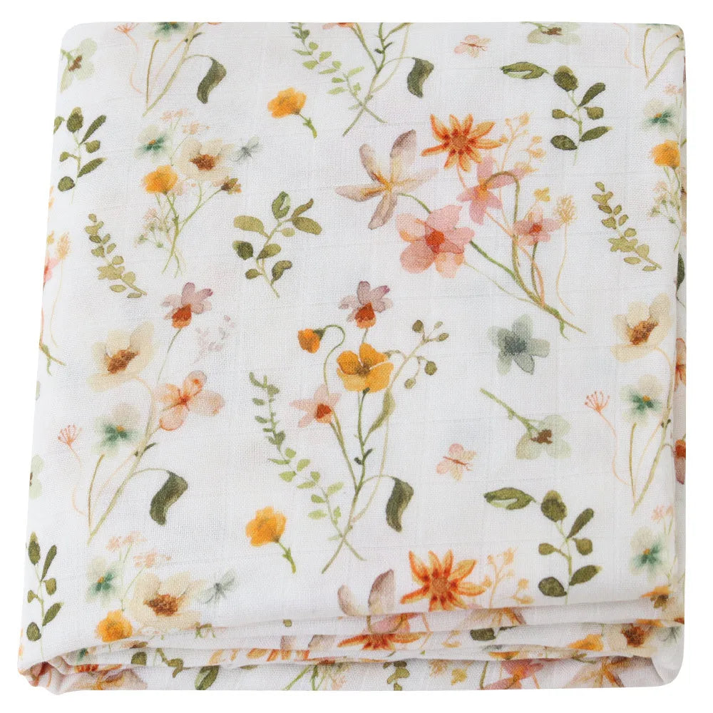 Couvertures d'emmaillotage en coton de bambou : tissu doux & naturel pour bébé