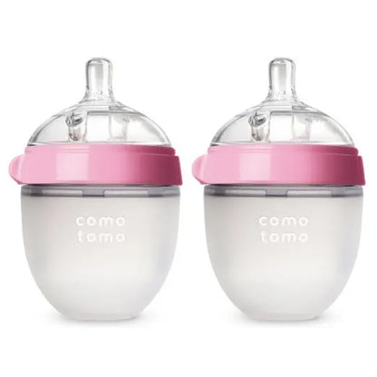 Biberones de silicona “Como Tomo”: ¡comodidad y suavidad como las de mamá!