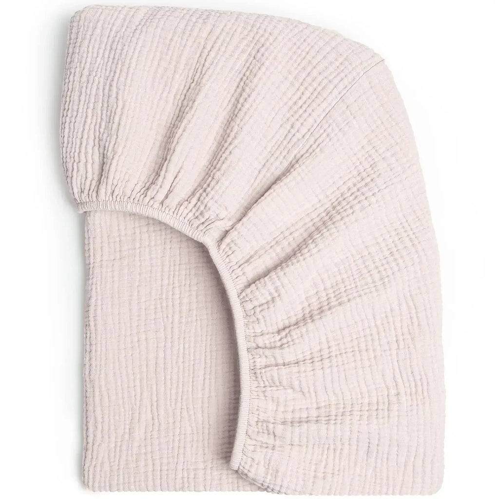 Drap-housse en mousseline de coton :  un seul drap, toutes les formes – Drap-housse bébé 100% adaptable !