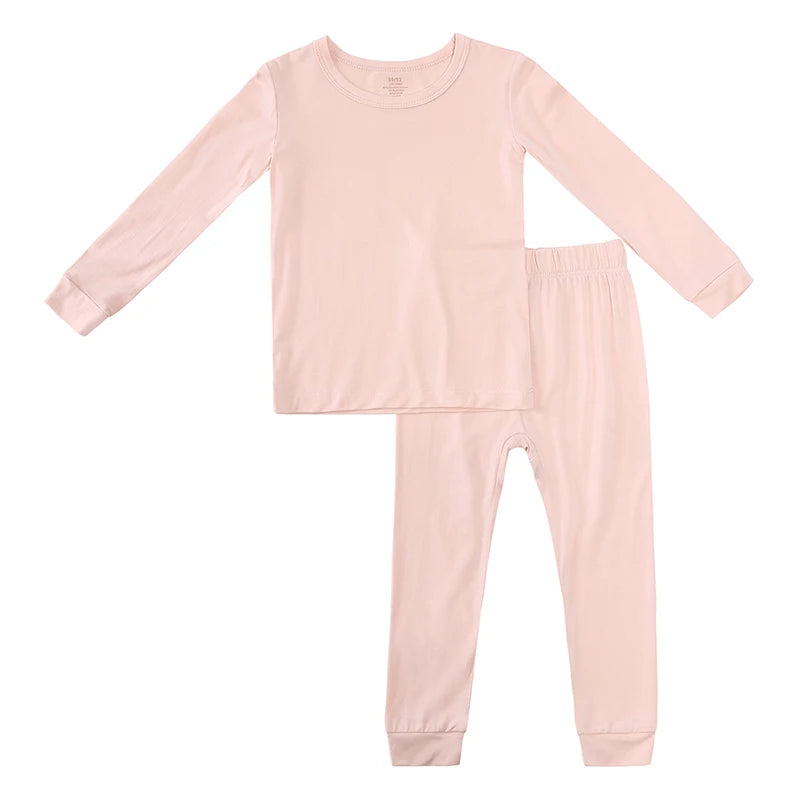 Pyjamas 2 pièces en fibre de bambou : le confort des petits comme des grands