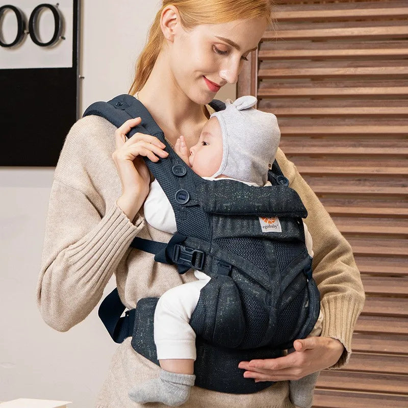 Portabebés ergonómico "EGOBABY": comodidad y seguridad desde los primeros meses. (Adaptable para bebés y niños pequeños - varios colores disponibles)
