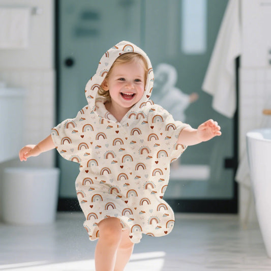 Cape de bain "ELINFANT" : pour les petits héros qui sortent de l'eau !