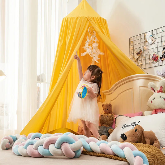 Dosel de cama infantil - Tienda decorativa princesa para bebé y niña - Rincón de lectura o juegos