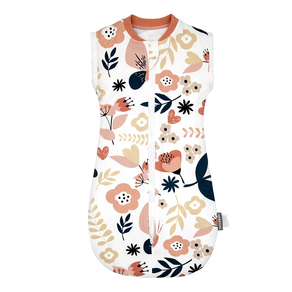 Gigoteuse bébé été – 100% coton doux – Sans manches – 0 à 12 mois