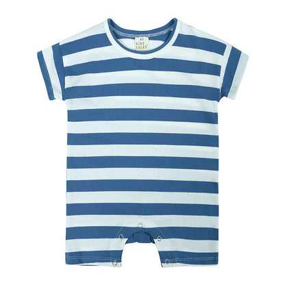 Pelele para bebé niño y niña de 0 a 2 años - Estampado de rayas, luna y perro | FamilyLK