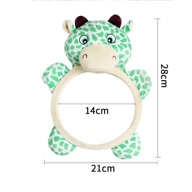 Miroir peluche  : sécurité en voiture et tendresse à la maison