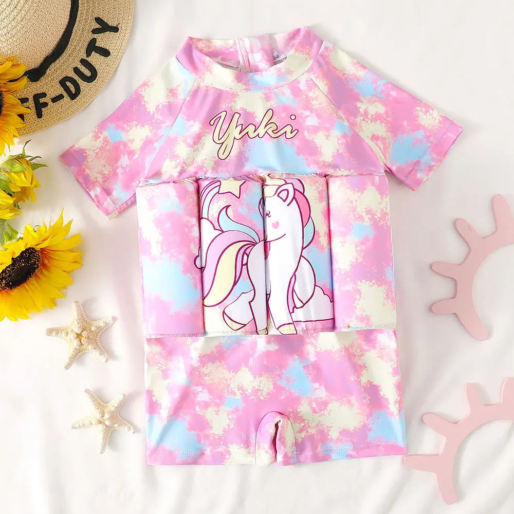 Maillot de bain enfant flottant : la baignade en toute confiance !