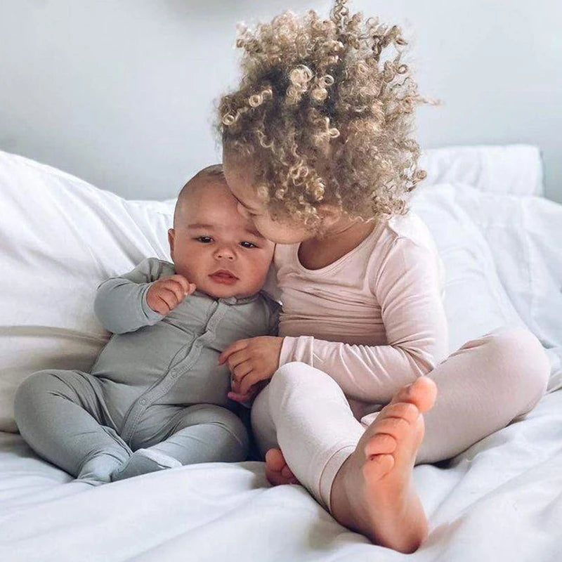 Pyjamas 2 pièces en fibre de bambou : le confort des petits comme des grands