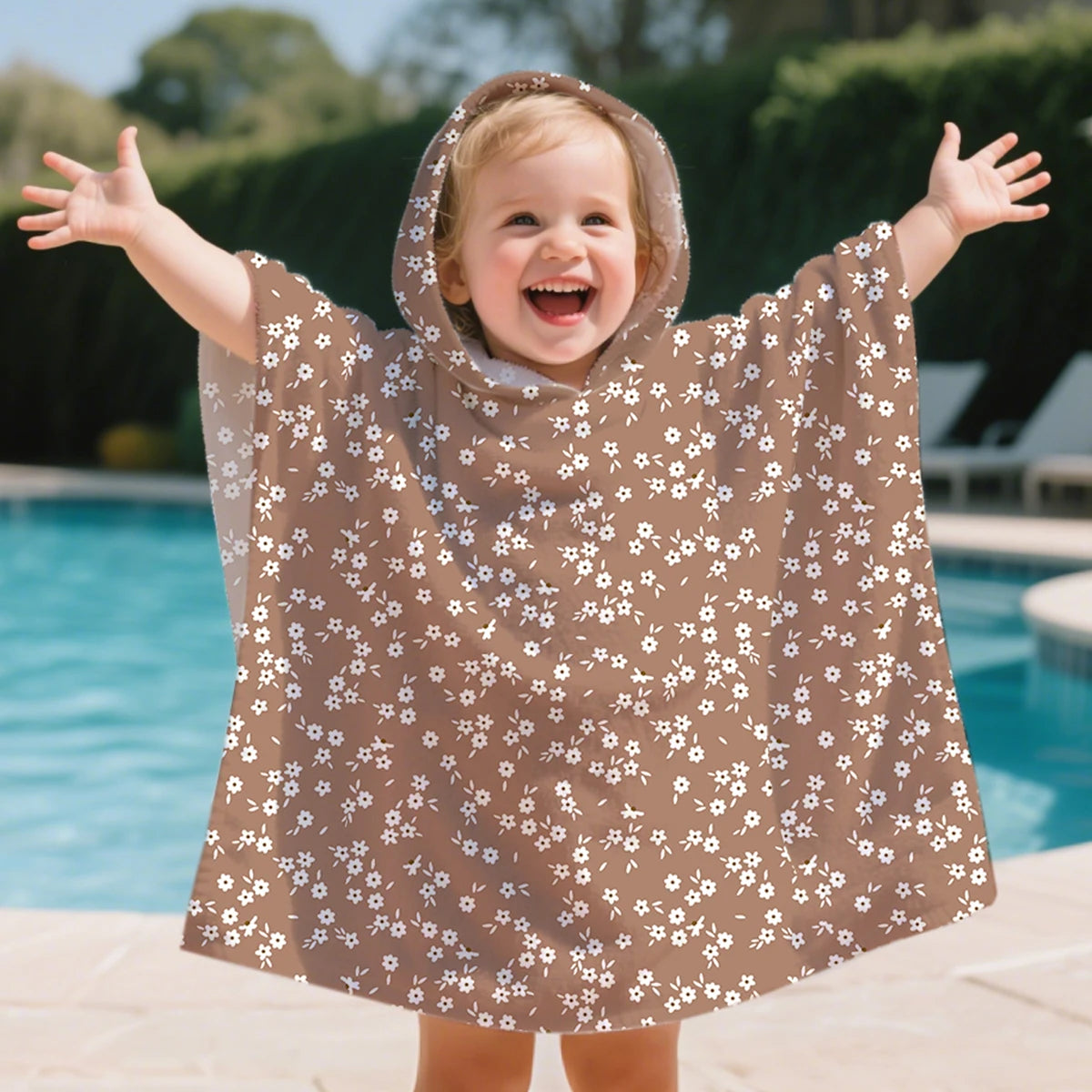 Capa de baño "ELINFANT": ¡para los pequeños héroes que salen del agua!