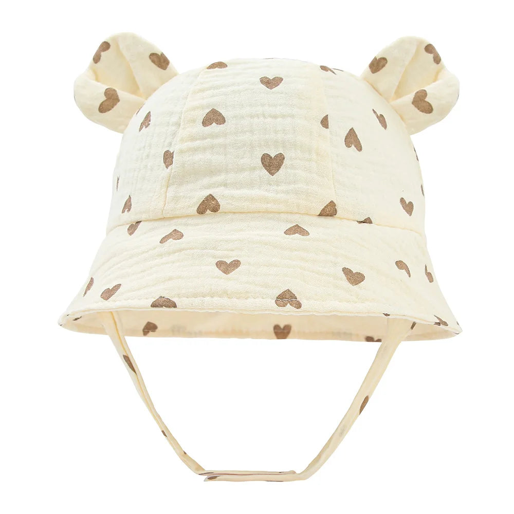 Gorro con orejeras Palma: ¡Aspecto pequeño, gran protección! (Talla única - 3 a 12 meses)