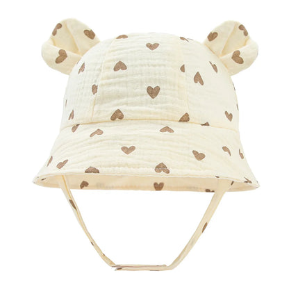 Gorro con orejeras Palma: ¡Aspecto pequeño, gran protección! (Talla única - 3 a 12 meses)