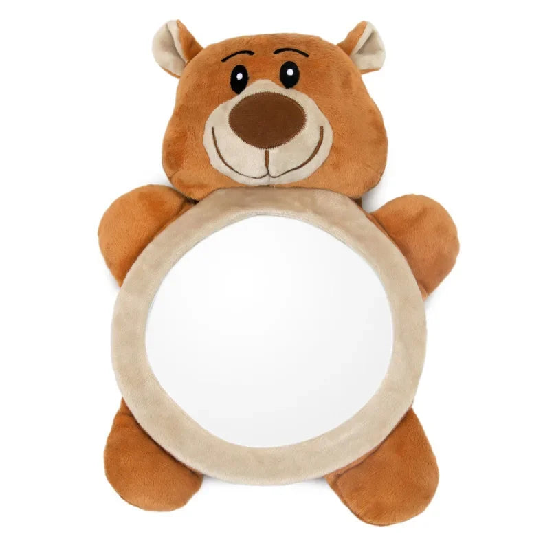 Miroir peluche  : sécurité en voiture et tendresse à la maison