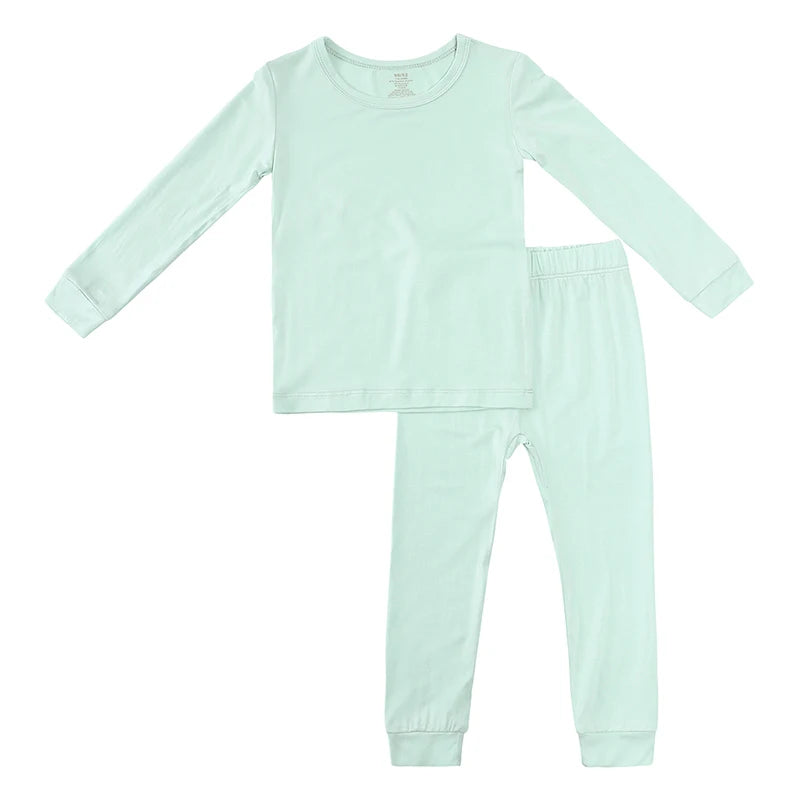 Pyjamas 2 pièces en fibre de bambou : le confort des petits comme des grands