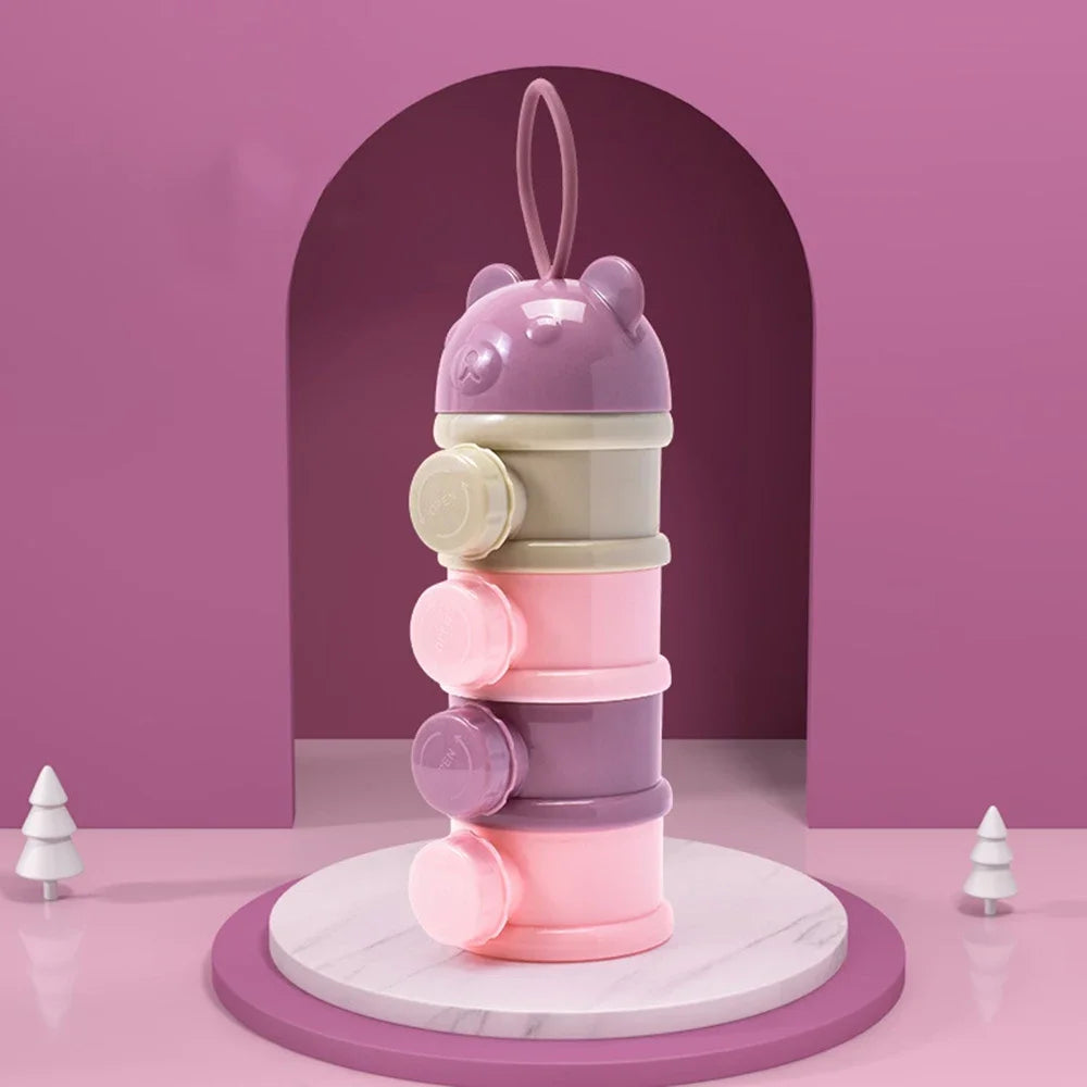 Boîte "ourson" de stockage pour aliments : organisé, stylé prêt à emporter !