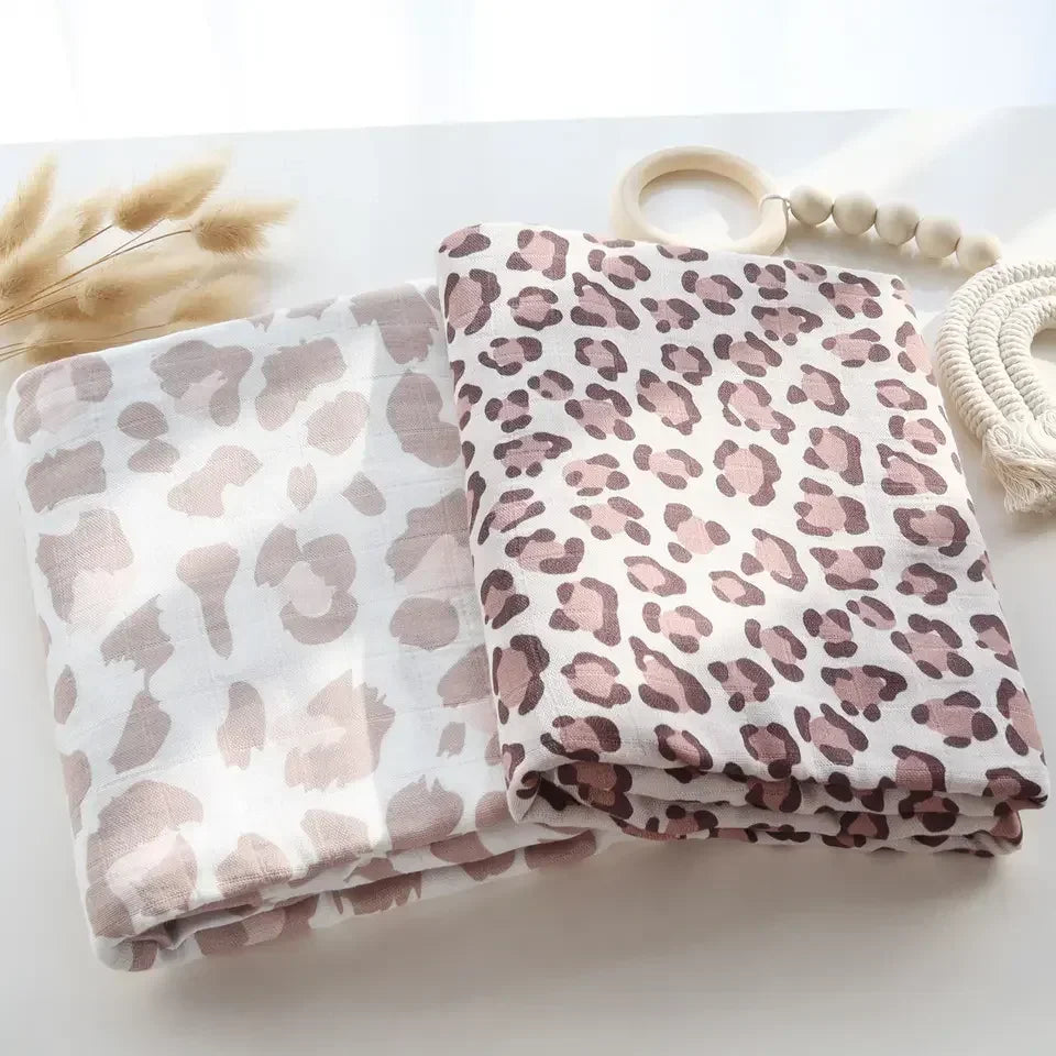 Couvertures d'emmaillotage en coton de bambou : tissu doux & naturel pour bébé