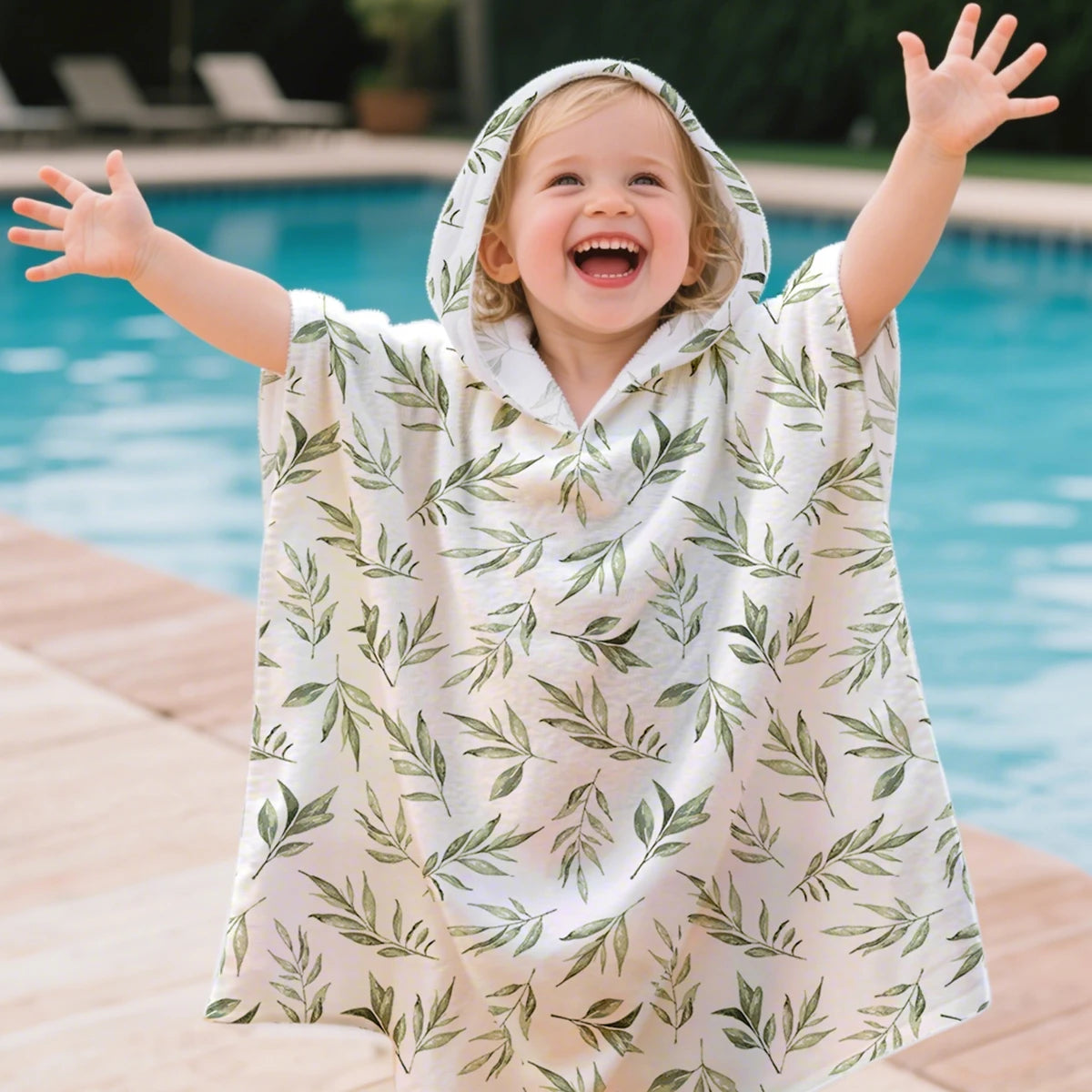 Cape de bain "ELINFANT" : pour les petits héros qui sortent de l'eau !
