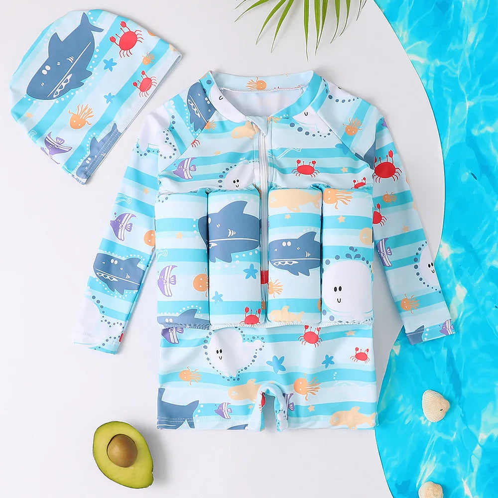 Maillot de bain enfant flottant : la baignade en toute confiance !