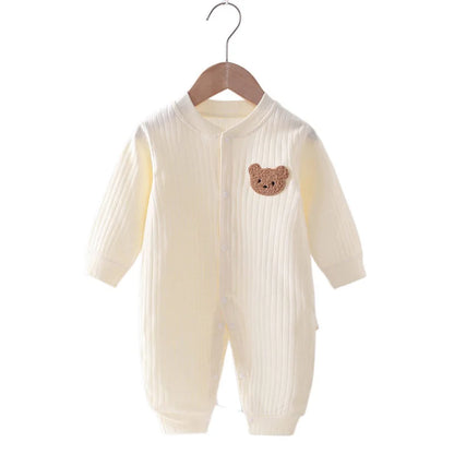 Rompers for boys and girls: the "teddy bear" onesie that parents love