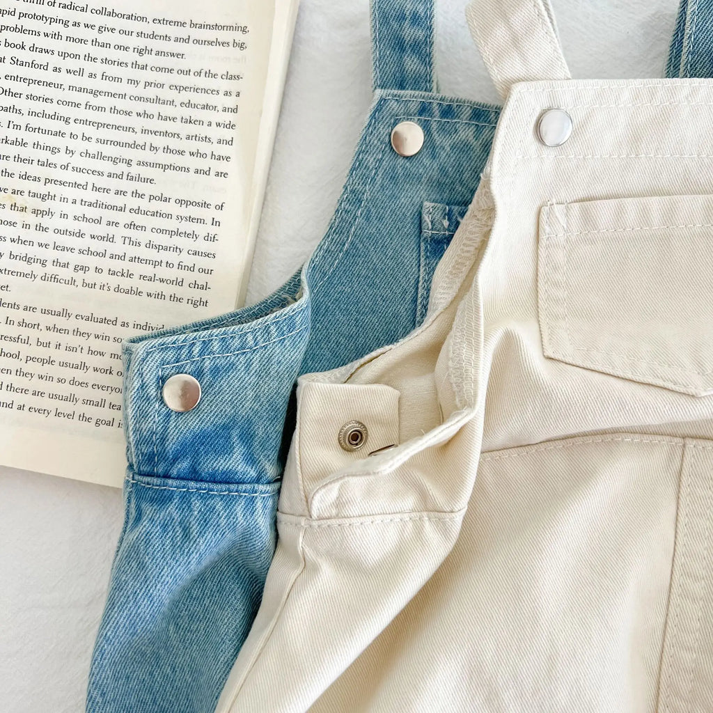 Barboteuse en jean : un look tendance (garçon et fille)