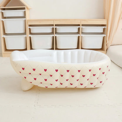 🛁🐻 Baignoire Gonflable Bébé "Bisounours" – Confort & sécurité pour le bain ✨