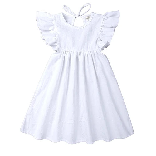 Vestido de lino para niña: el atuendo mágico para las princesas en ciernes