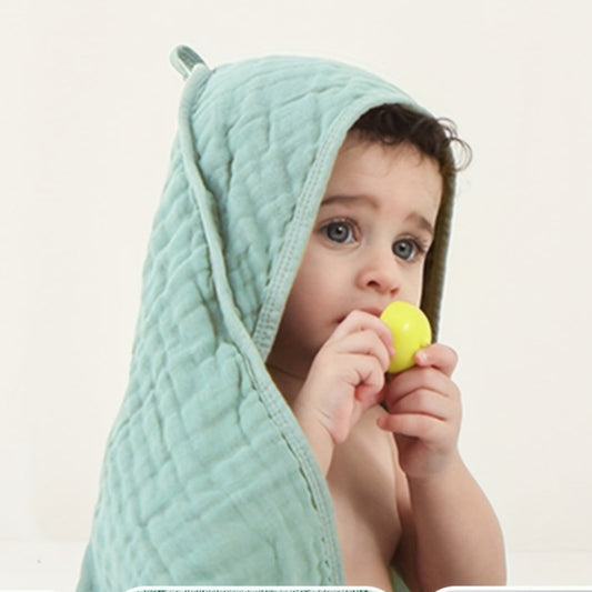 🧼🍼 Serviette à capuche bébé – Douceur & chaleur après le bain 🛁💕
