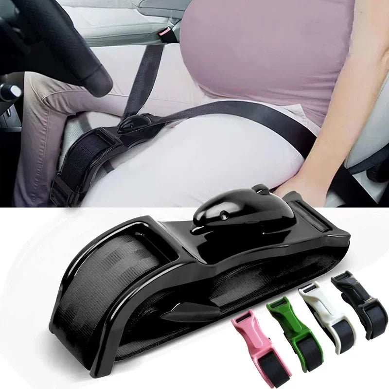 🚗 Ceinture de sécurité maternité – support ventre réglable, extension siège auto, utilisable en voiture - FamilyLK