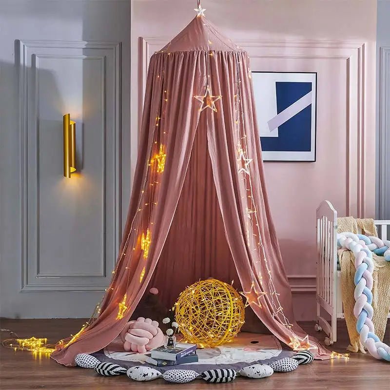 👑Ciel de lit enfant – Tente déco princesse – Coin lecture ou jeux - FamilyLK