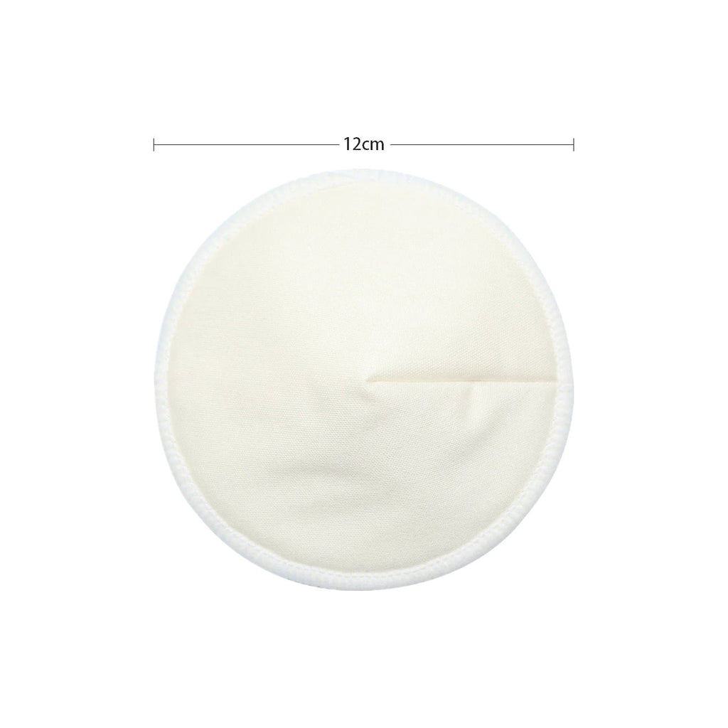🍃 Coussinets d’allaitement lavables – viscose de bambou bio, 2 pièces, réutilisables & doux - FamilyLK
