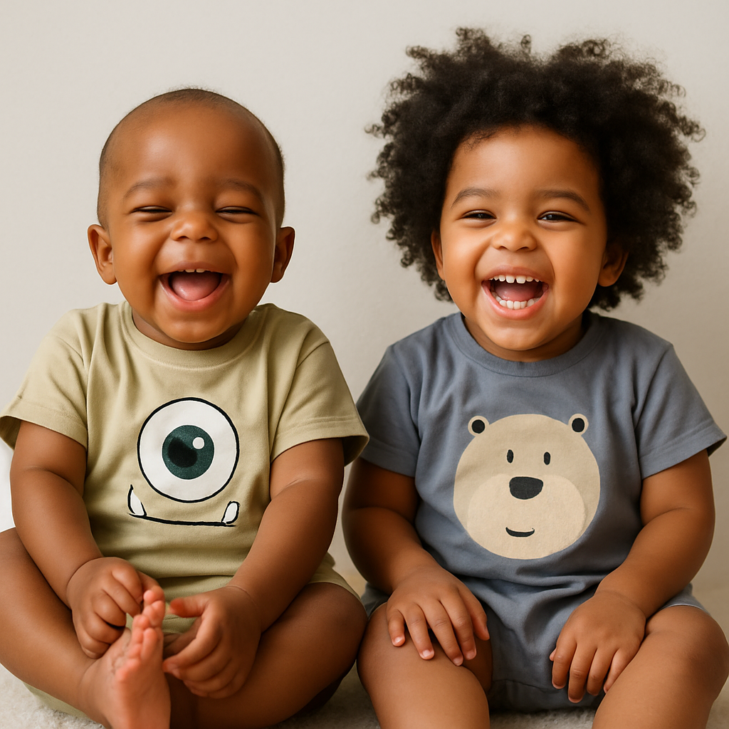 Combinaison d'été pour petits garçons : le confort des petits monstres !