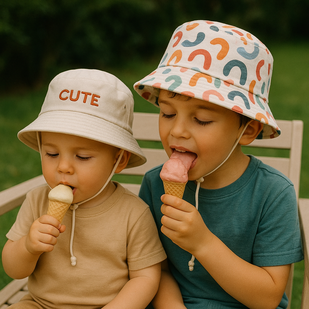 Chapeau Seau double face : un chapeau, 2 styles, mille sourires !