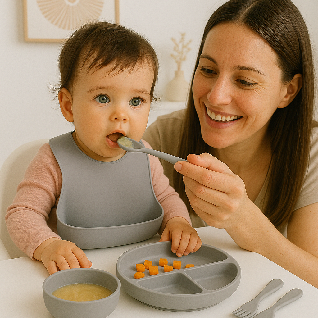 Coffret repas en silicone : le repas malin pour les petits gourmands !