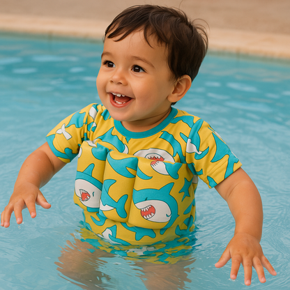Maillot de bain enfant flottant : la baignade en toute confiance !