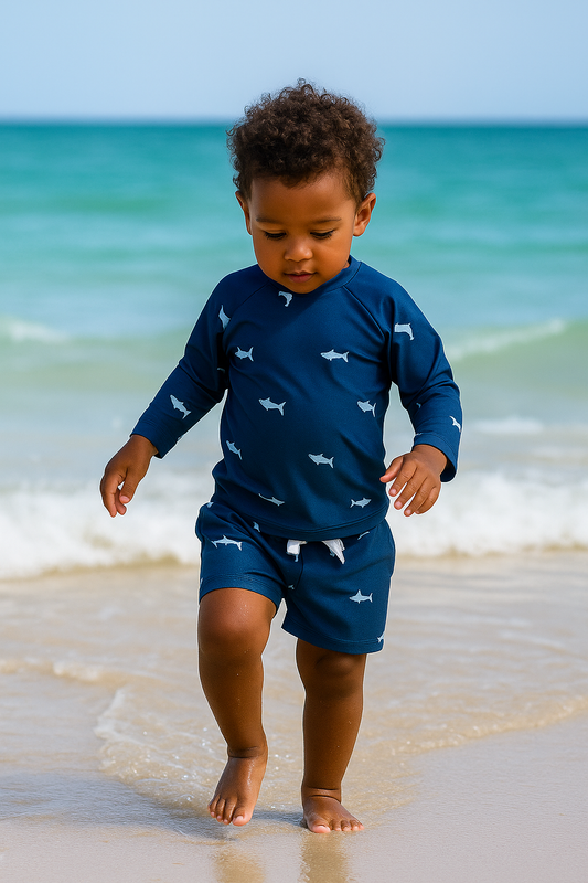 Maillot de bain enfant 2 pièces : prêt à faire des vagues avec style !