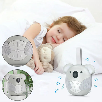 Luz nocturna con ruido blanco y luz: Koala y zorro