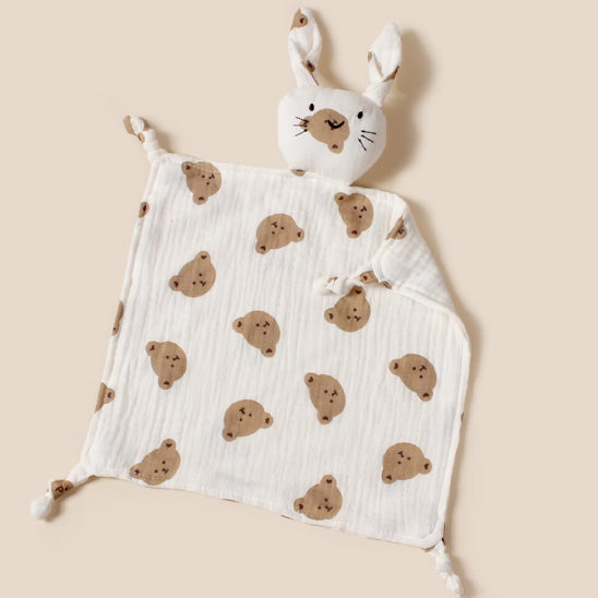 Doudou lapin plat : un ami pour la vie