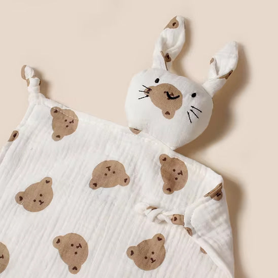Doudou lapin plat : un ami pour la vie