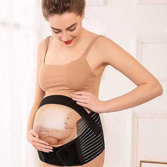 🤰 Ceinture de soutien maternité ajustable – ceinture abdominale & dorsale pour soulager le ventre et le dos