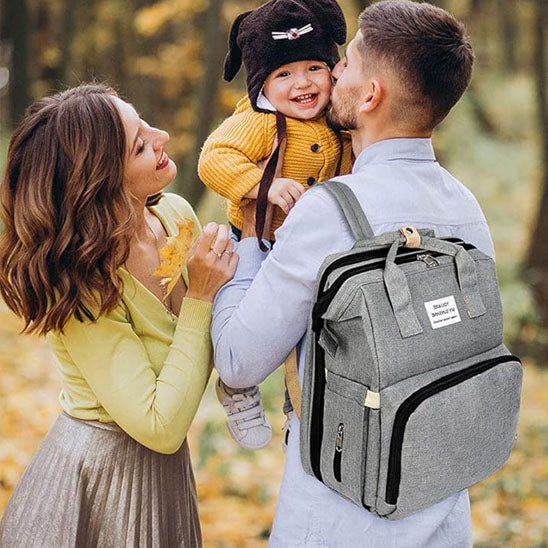 Bolsa de pañales portátil: funcionalidad y estilo