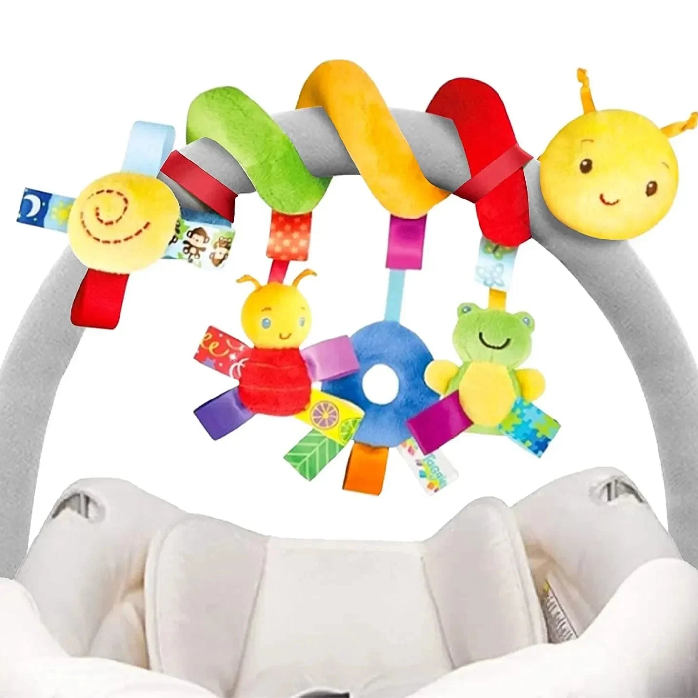 Jouet en forme de spirale : le compagnon coloré pour vos balades ! - FamilyLK