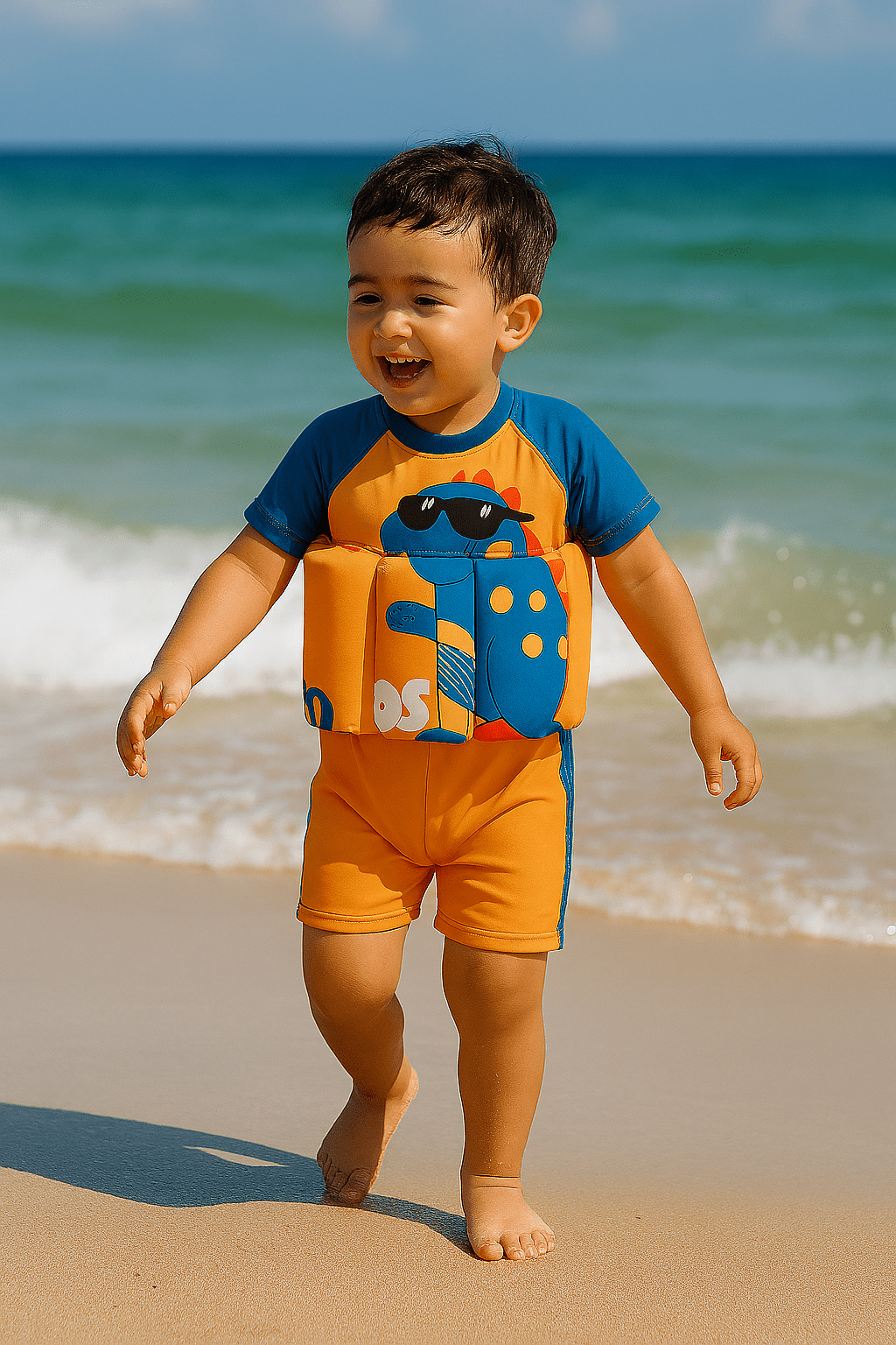 Maillot de bain enfant flottant : la baignade en toute confiance ! - FamilyLK