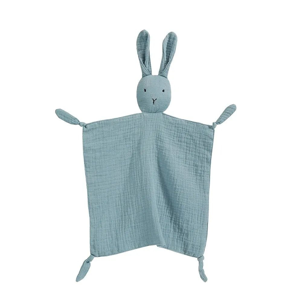 🌸 Mousseline bébé « Douceur & Confort » – serviette légère 100 % coton, multifonction - FamilyLK
