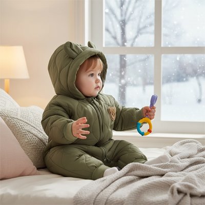 Combinaison "OURSON" bébé | Confort Tendance (garçon & fille)