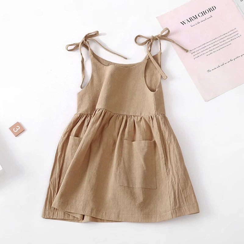 Robe d'été décontractée pour fille : un look de princesse pour tous les jours ! - FamilyLK