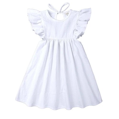 Robe pour petite fille en lin : la tenue féérique pour les princesses en herbe - FamilyLK